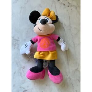 Disney Parks Animal Kingdom DinoLand Minnie Mouse Plush Small Dino Institute